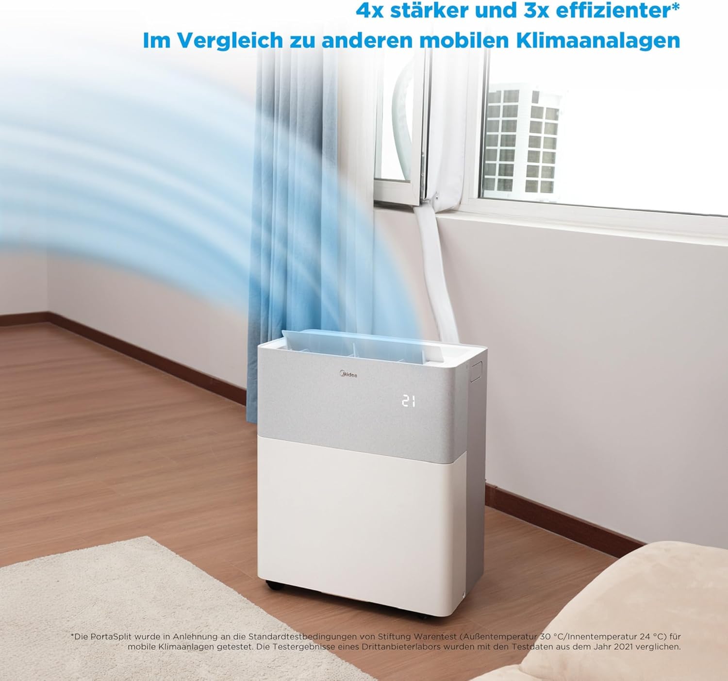 Bis zu 4x stärker und 3x effizienter